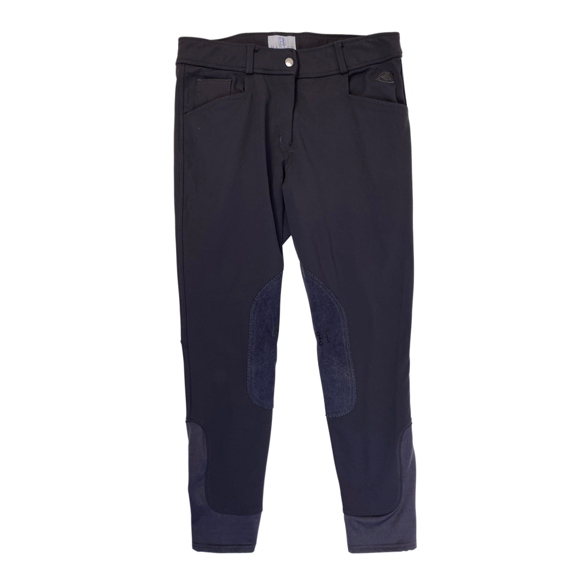 SmartPak 'Hadley' High-Rise Knee Patch Breeches in Grey