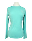 Asmar Equestrian Sustainable Logo Tee in Light Teal