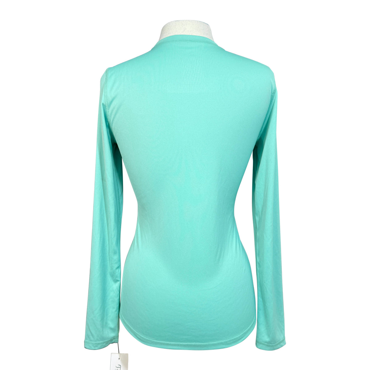 Asmar Equestrian Sustainable Logo Tee in Light Teal