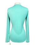 Asmar Equestrian Sustainable Logo Tee in Light Teal