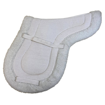 Horze Hunter Saddle Pad in White