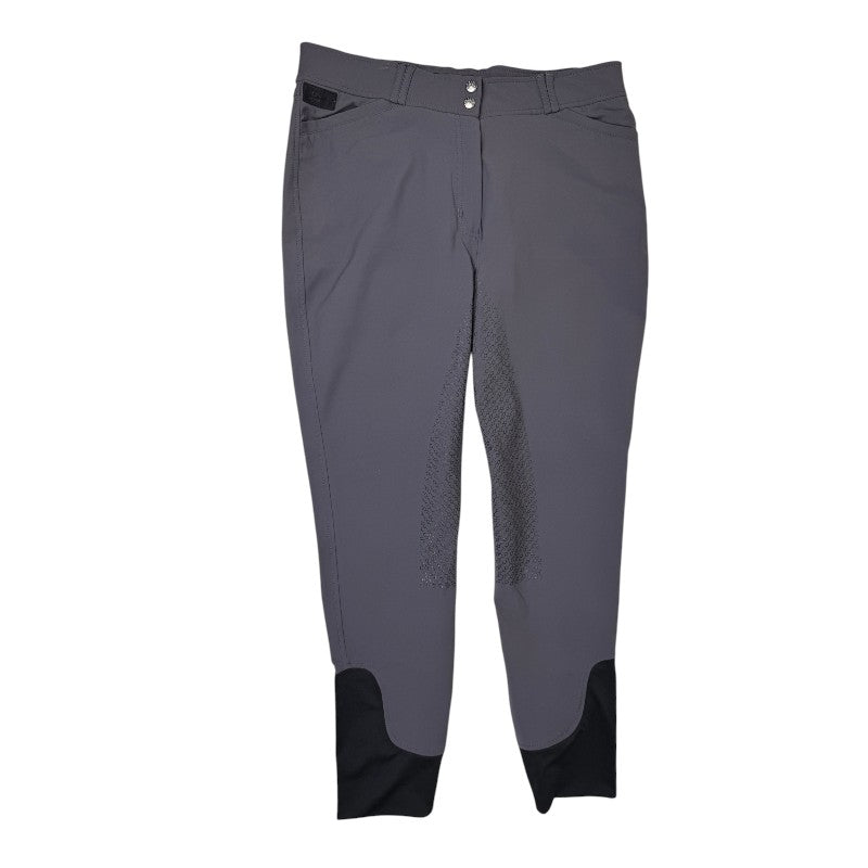 Dover Saddlery 'Wellesley Tech' Full-Seat Breeches in Grey