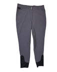 Dover Saddlery 'Wellesley Tech' Full-Seat Breeches in Grey