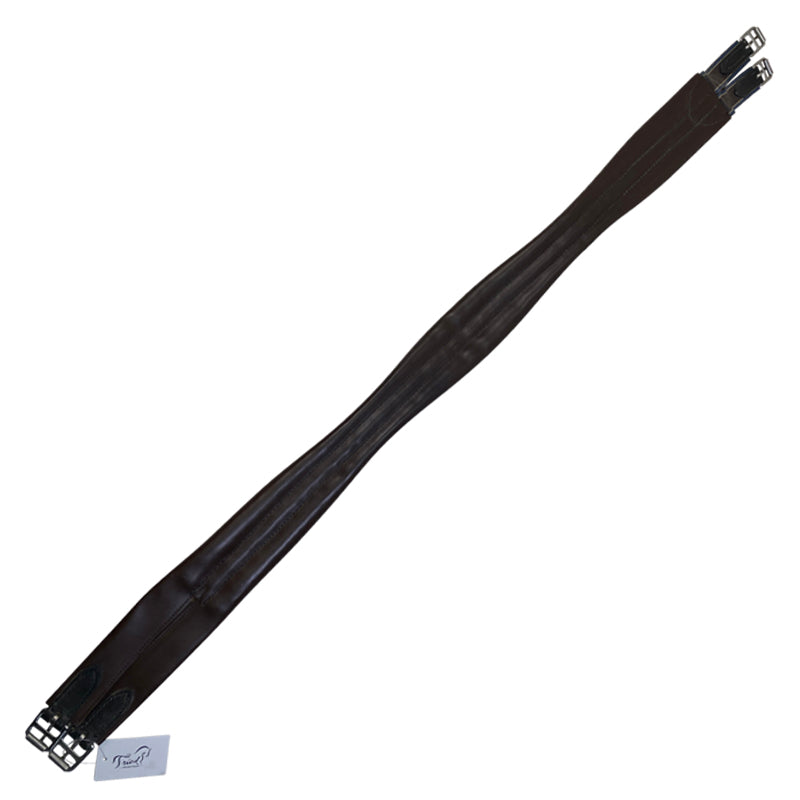 Stübben Leather Overlay Girth in Brown