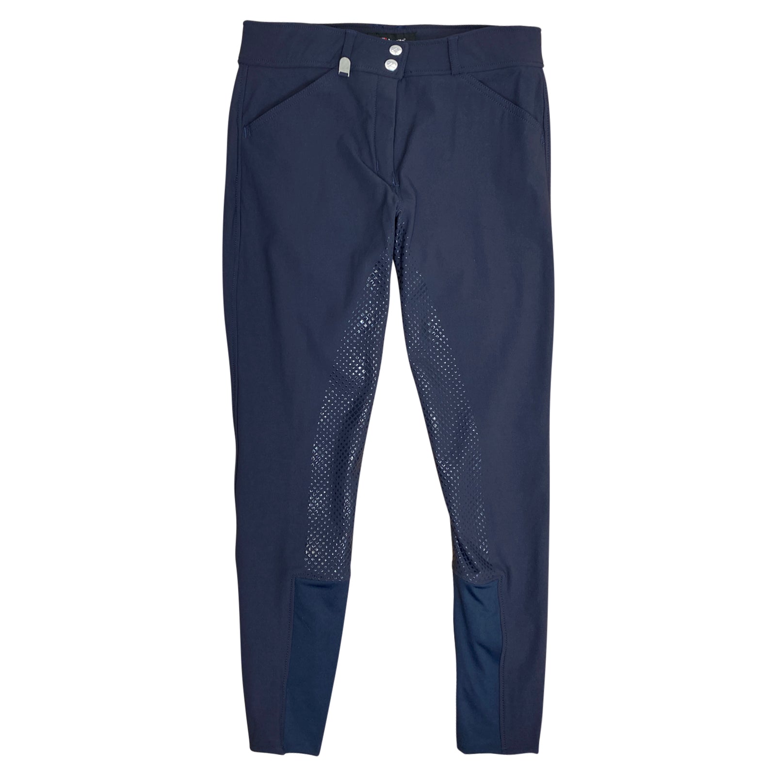 Horze 'Grand Prix' Thermo Full Seat Breeches in Navy - Women's 30