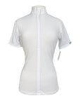 Dada Sport 'Helios' Short Sleeve Show Shirt in White