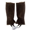 Tally Ho Suede Ribbed Half Chap in Brown