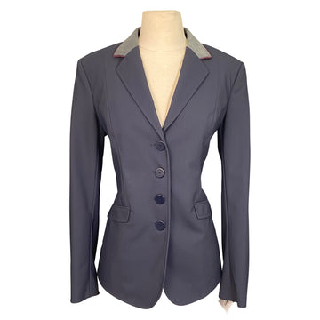 Equiline 'GAIT' X-Cool Show Coat in Navy/Grey