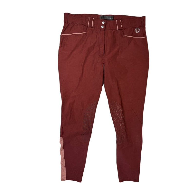 Ethos Equestrian 'The Wren' Full Seat Breech in Cherry 