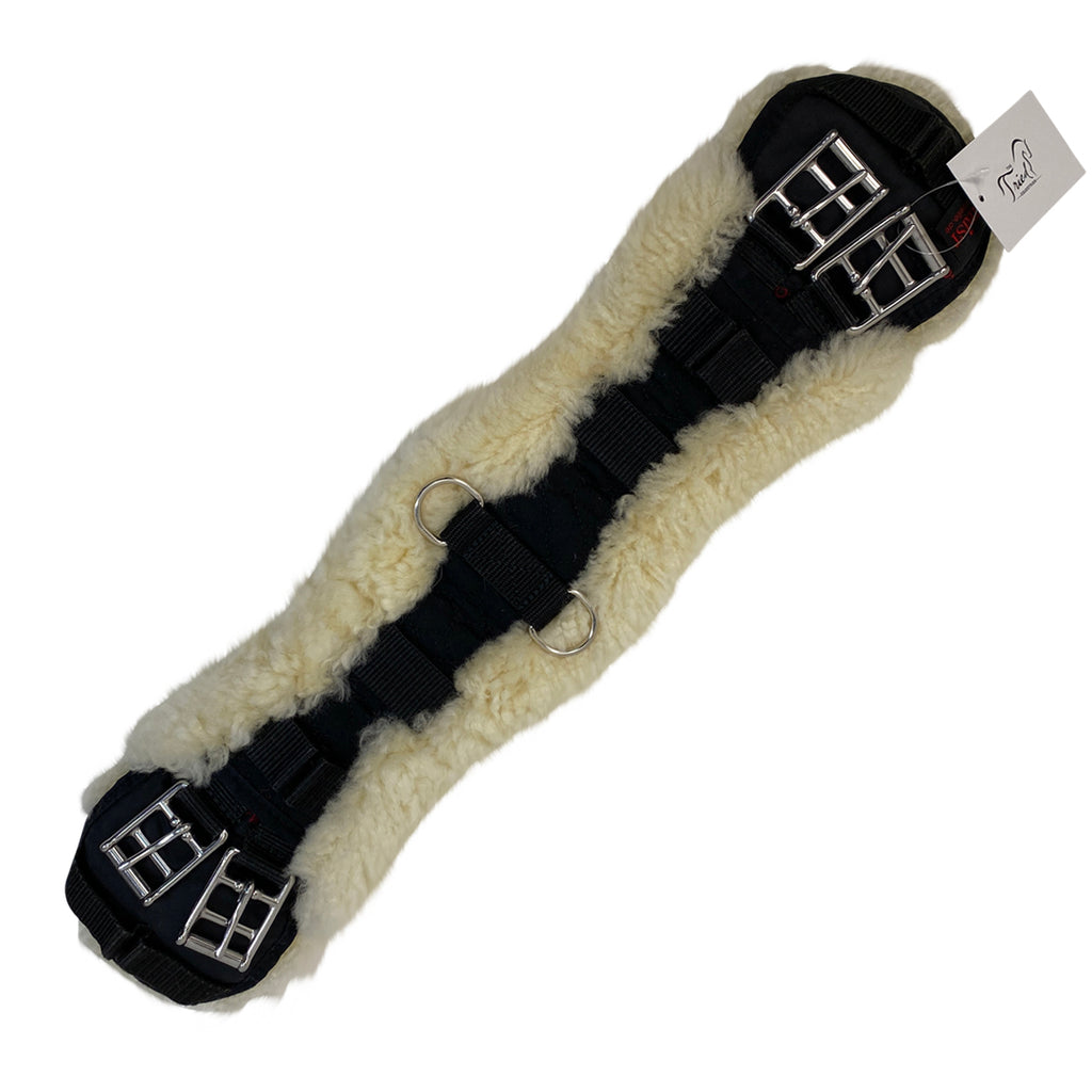 Werner Christ Contour Short Girth in Black/Natural