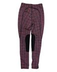 Kerrits Knee Patch Performance Tights in Pink/Black Pattern