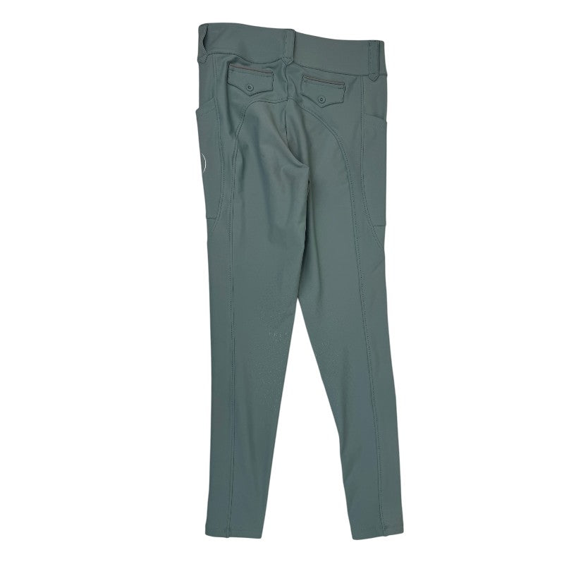 Free Ride Equestrian 'Lux' Knee Patch Breeches in Seafoam