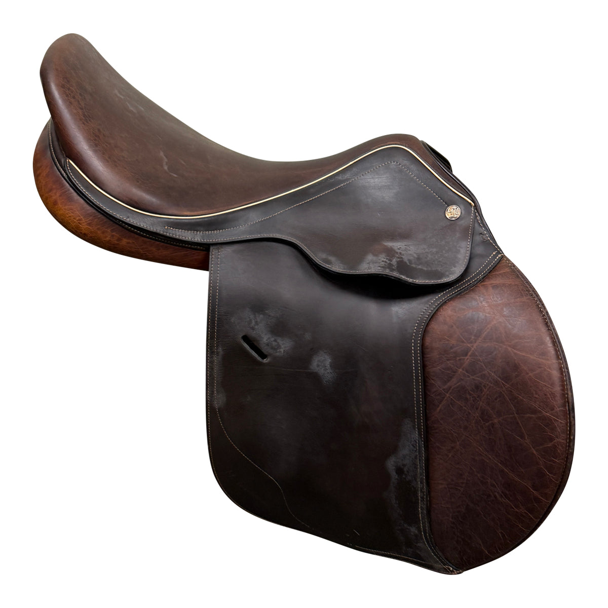 M. Toulouse 'Noelle' Close Contact Saddle in Brown