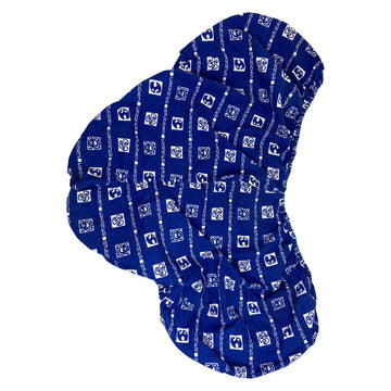 Stübben Logo Saddle Cover in Blue