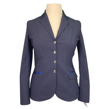 Sarm Hippique 'Antea EQ' Classic Show Coat in Navy