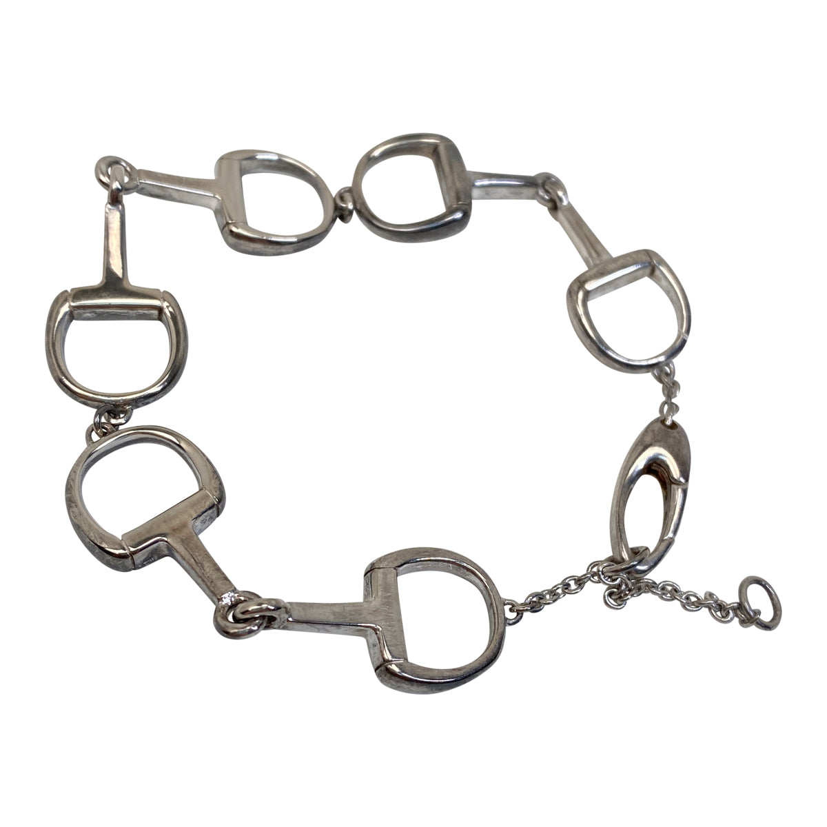 Reeves & Reeves Chunky Snaffle Bit Bracelet in Sterling Silver
