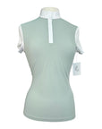 Equiline 'Gretig' Performance Polo in Mint/White 