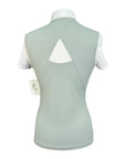 Equiline 'Gretig' Performance Polo in Mint/White 