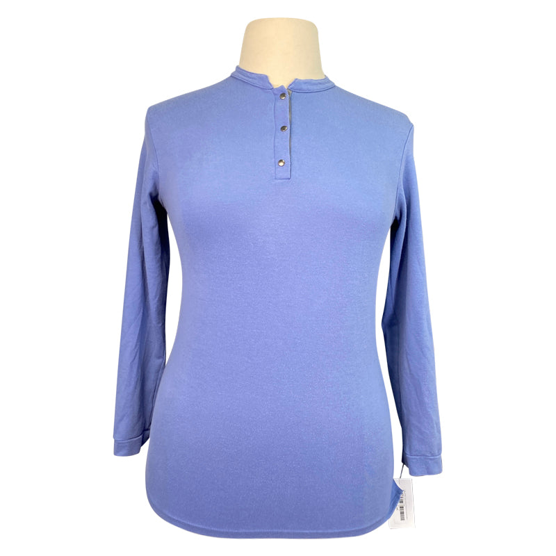 CALLIDAE The Snap Polo in Cornflower Blue