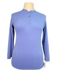 CALLIDAE The Snap Polo in Cornflower Blue