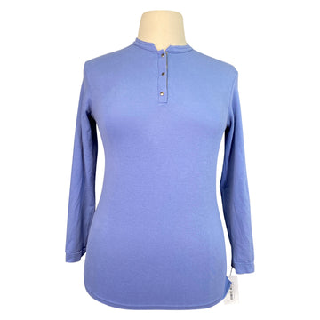 CALLIDAE The Snap Polo in Cornflower Blue