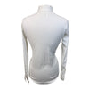 Hermès 'Jump' Long Sleeve Competition Polo in White