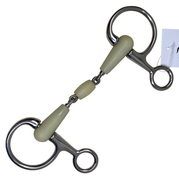 Happy Mouth Double Jointed Roller Baucher in Stainless Steel / Polymer