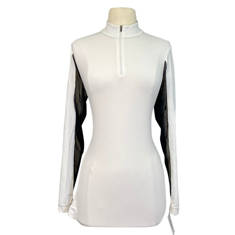Irideon CoolDown IceFil Shirt in White/Black