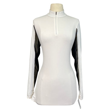 Irideon CoolDown IceFil Shirt in White/Black