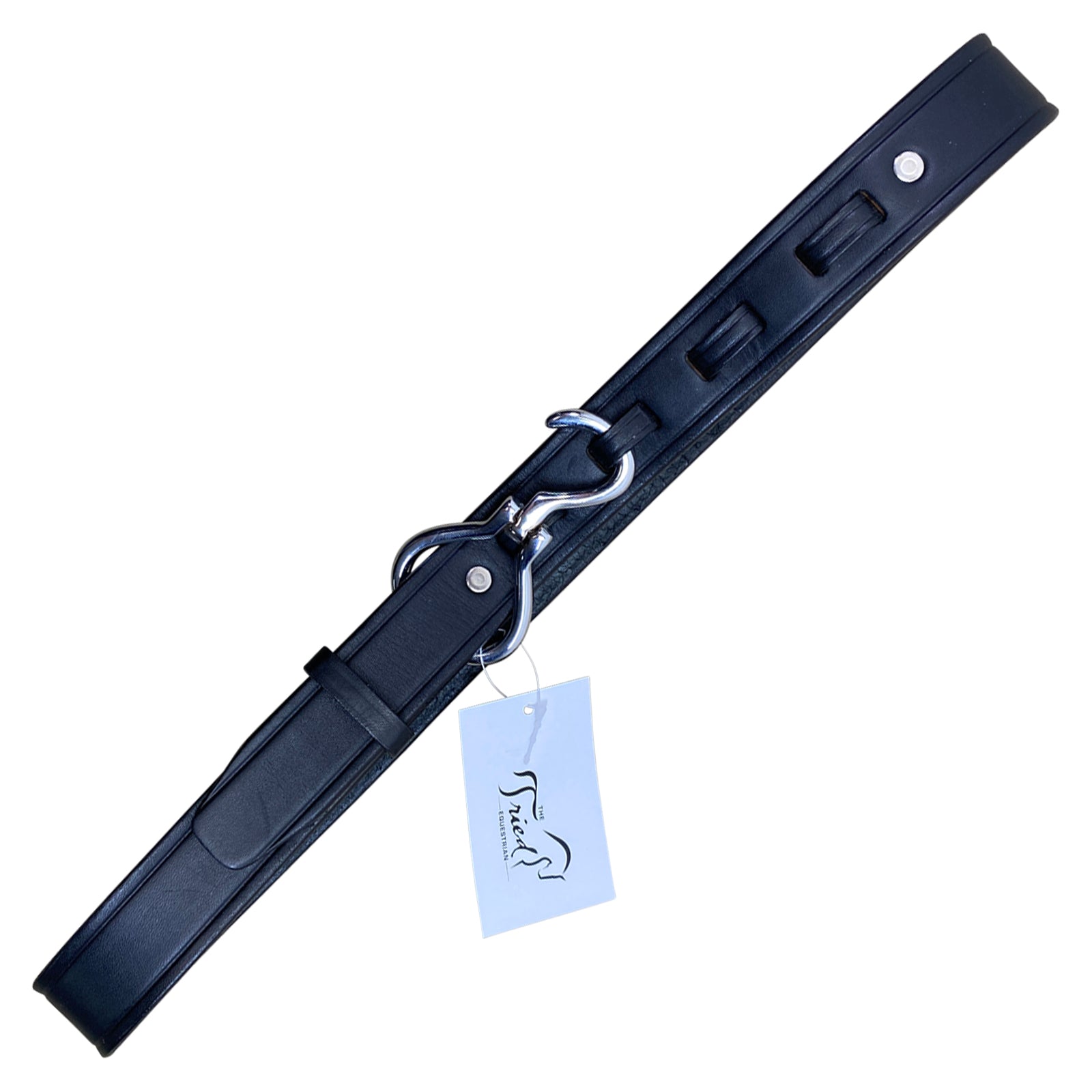 Tory Leather 'Hoof Pick' Belt in Black
