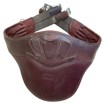 CWD Anatomic Jumping Belly Guard Girth in Brown