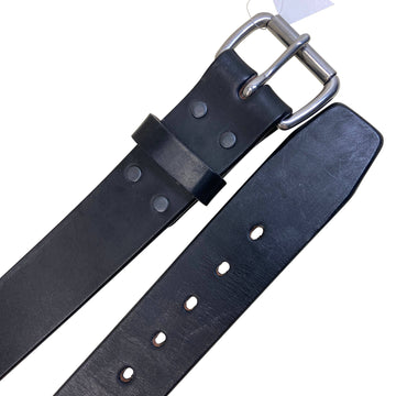 Tory Leather Belt in Black - Women's Small