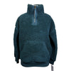 LeMieux Kids 'Tia' Teddy Quarter Zip Jacket in Emerald Green