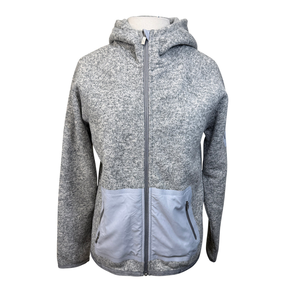 Ariat 'Polartec Flou' Full Zip Hoodie in Grey Heather