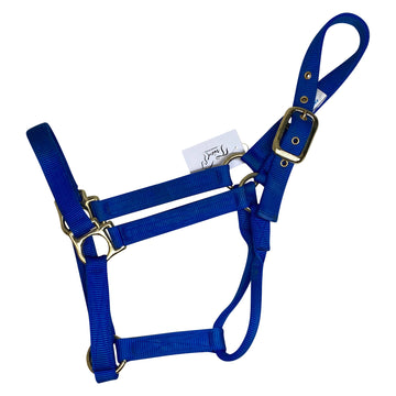 Valhoma Nylon Halter in Royal Blue