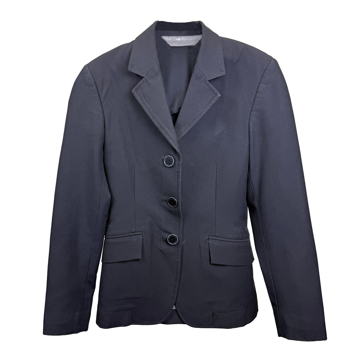 R.J. Classics 'Skylar Jr.' Grey Label Show Coat in Black