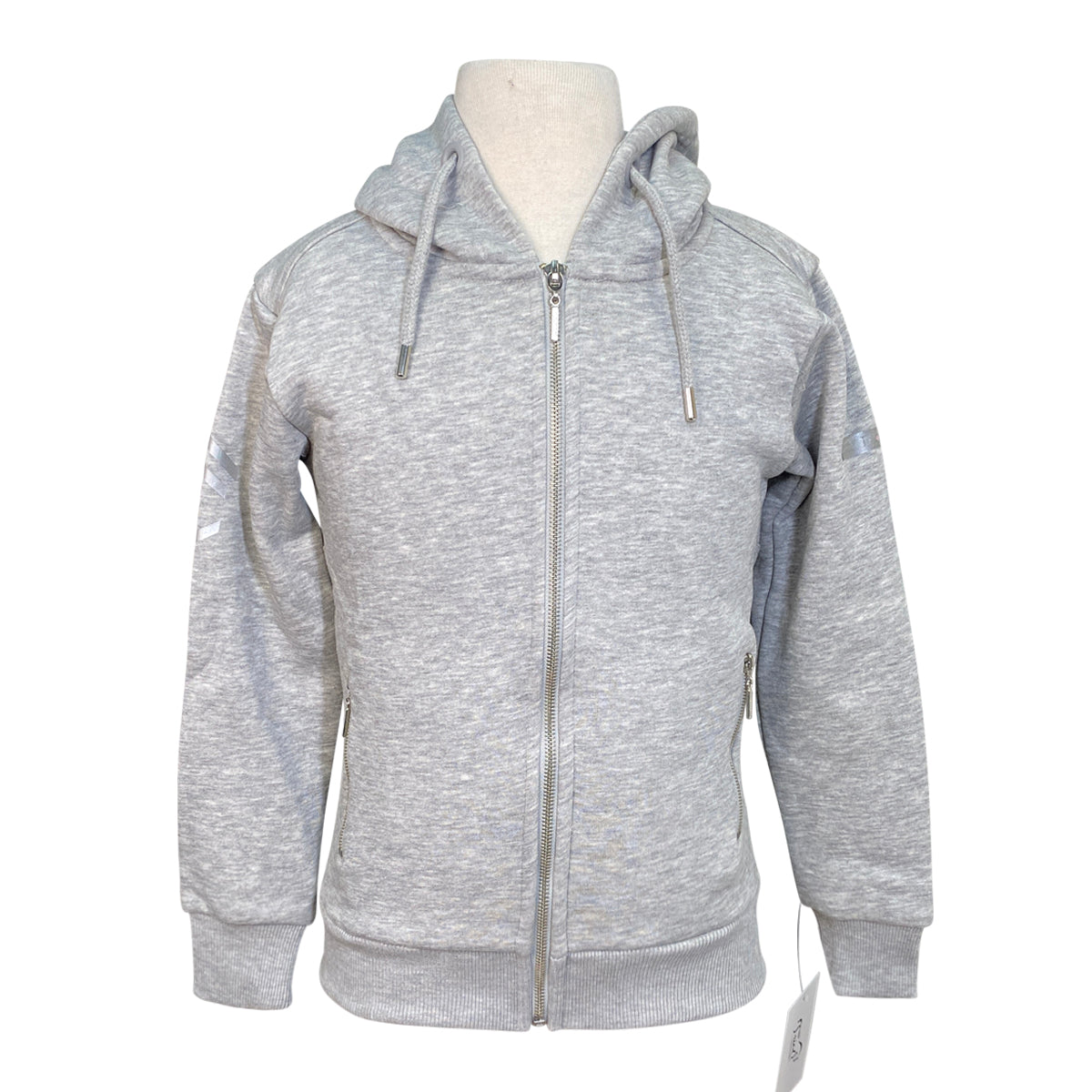Aztec Diamond Young Riders Full Zip Hoodie in Grey 