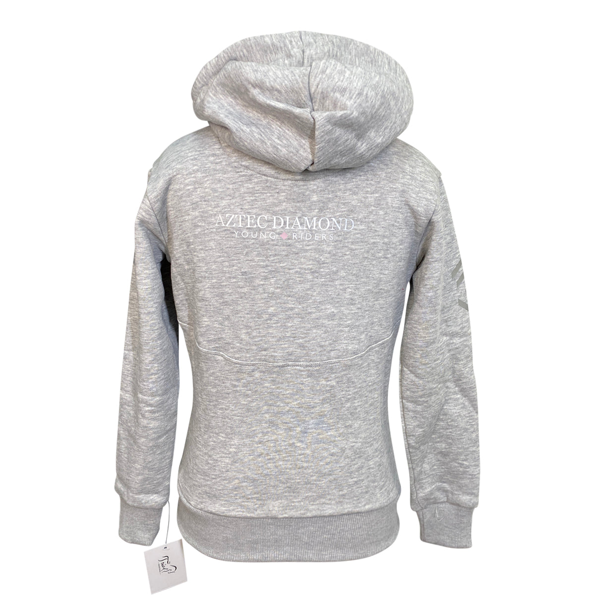Aztec Diamond Young Riders Full Zip Hoodie in Grey 