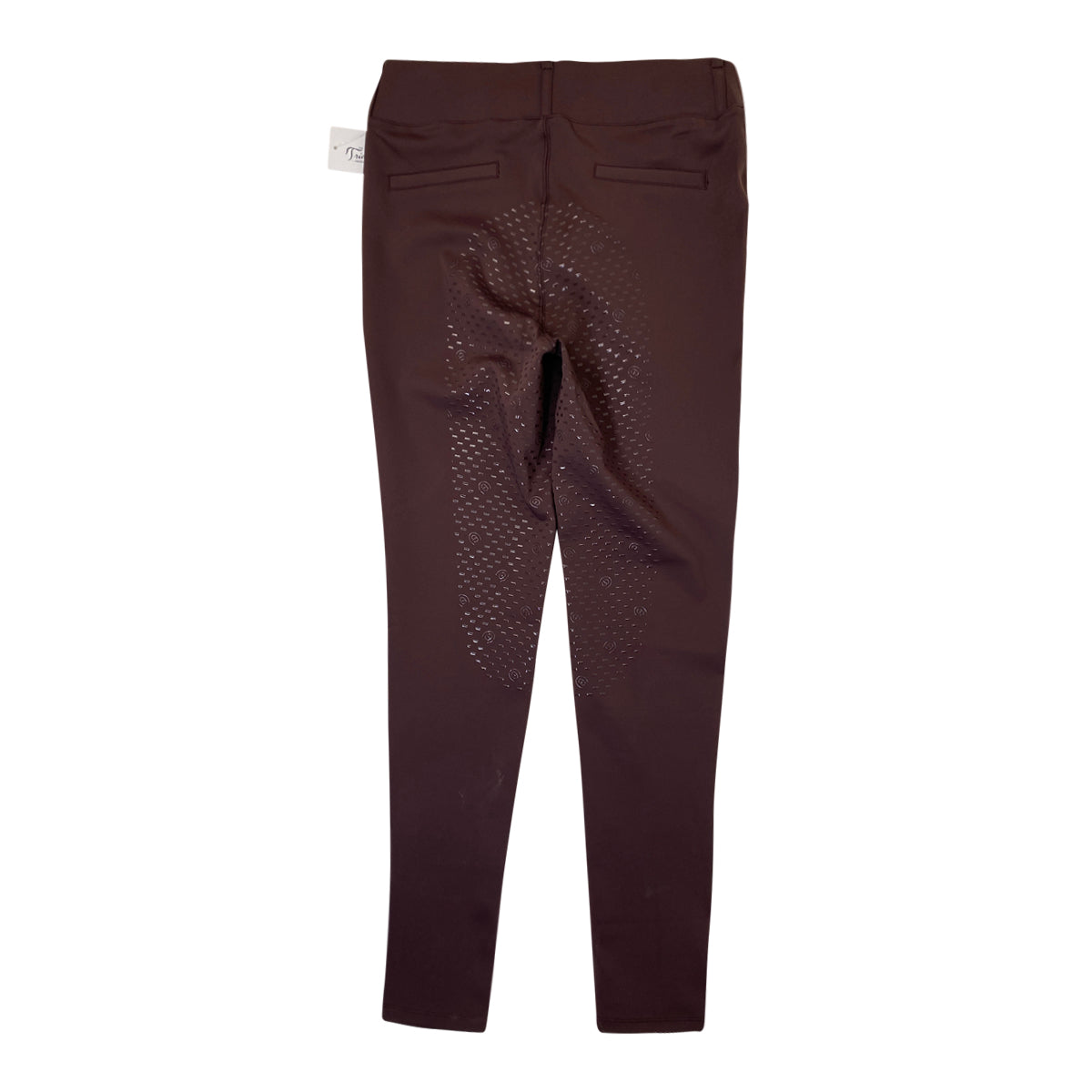 Equestrian Stockholm 'Moonless Night' Compression Full Seat Breeches  in Brownstone