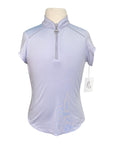 Chestnut Bay Performance Rider SkyCool® Youth Shirt in Lavender