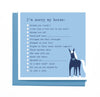 Mare Modern Goods "I'm Sorry My Horse..." Card