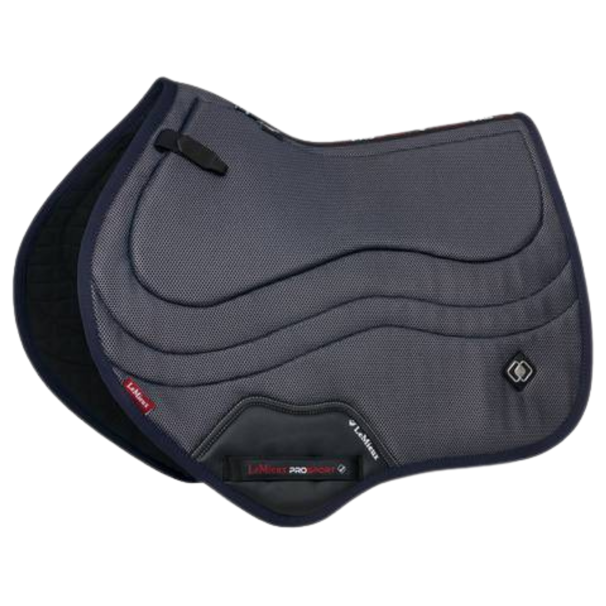 LeMieux 'Ultra Mesh' Close Contact Pad in Navy - Large