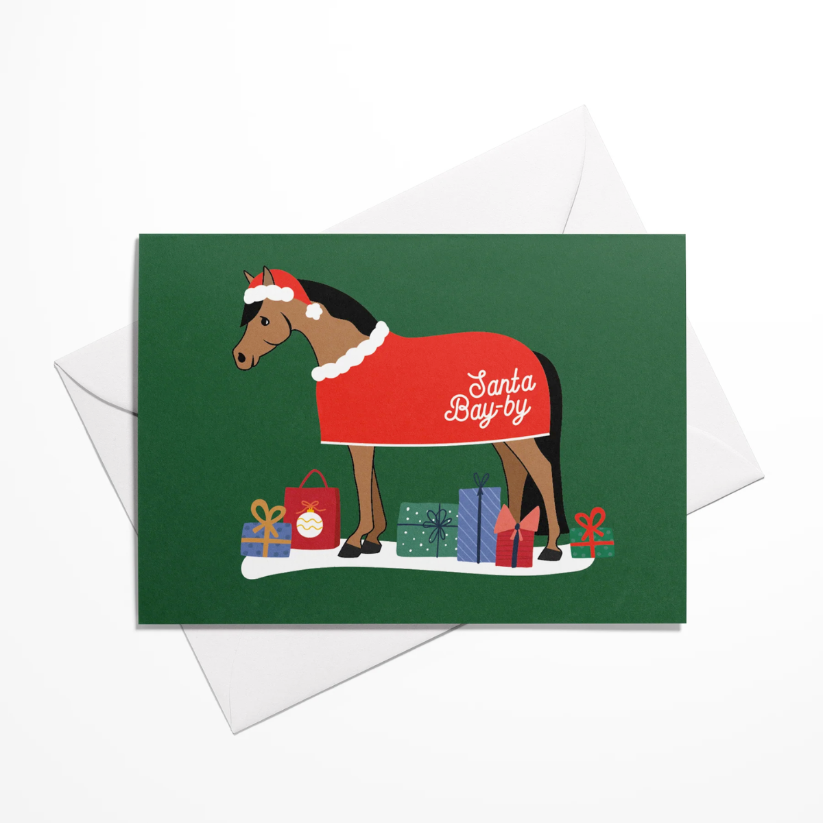 Dapplebay Santa Bay-By Card