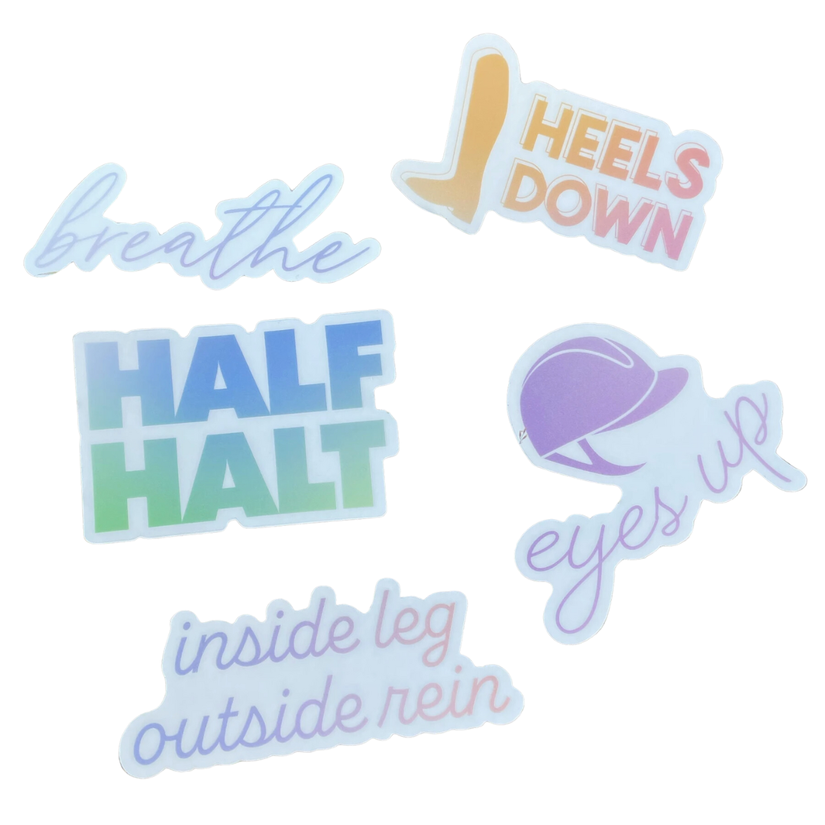 Dapplebay Trainer Sayings Sticker Pack