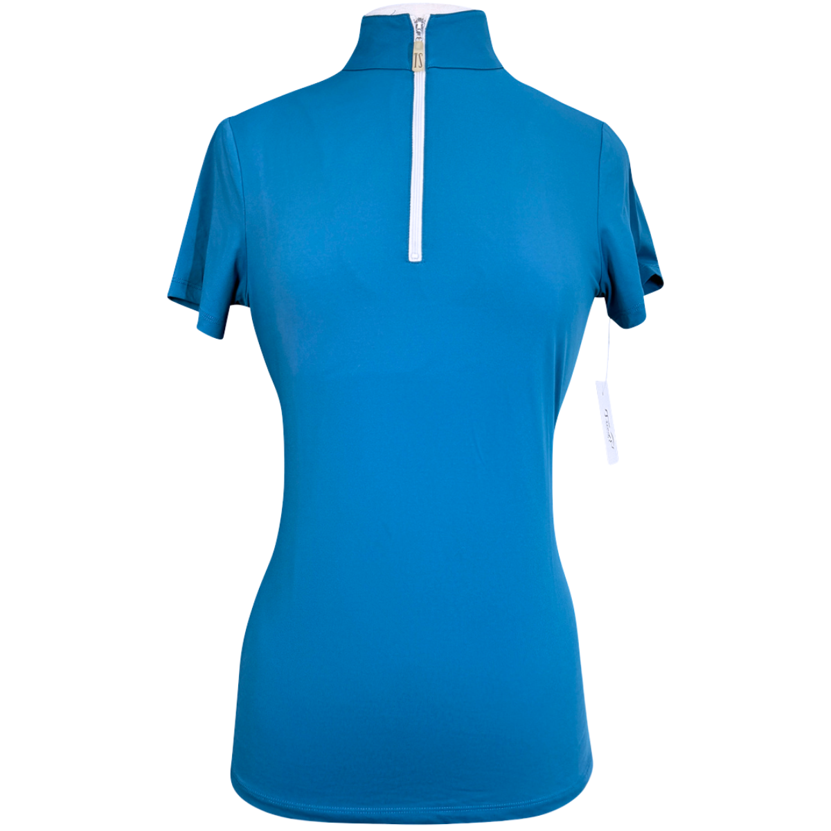 Tailored Sportsman Short Sleeve Ice Fil Shirt in Ocean