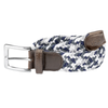 USG Casual Belt  in White/Grey/Navy - Small