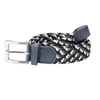 USG Casual Belt  in Navy/Beige/White - XXL