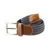 USG 'Breezy' Casual Belt  in Black/White - XS
