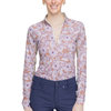 Kastel 1/4 Zip Long Sleeve in Tuscan Wild Rose - Women's XS
