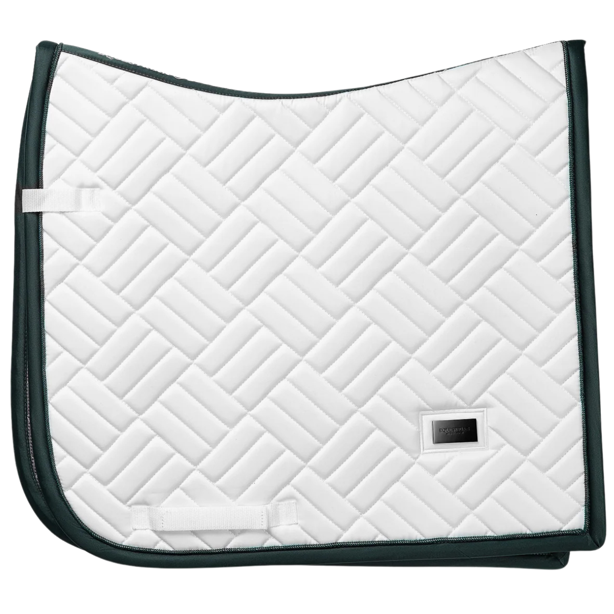 Equestrian Stockholm Dressage Modern Saddle Pad in Dramatic Monday